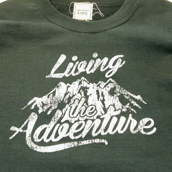 Cropped Modish Rebel Sweatshirt - Picture 3 of 4